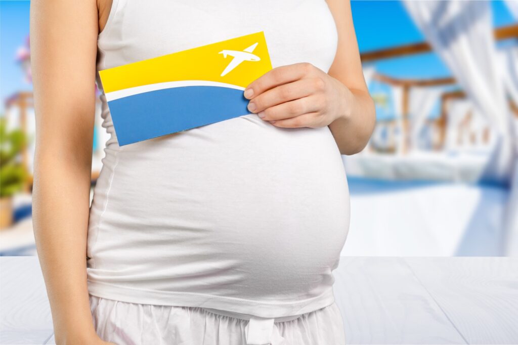 Как летать беременным на самолете